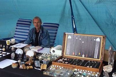 edelstenen en mineralen markt