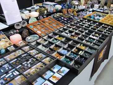 edelstenen en mineralen kunstbeurs