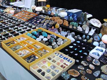 edelstenen en mineralen kunstbeurs
