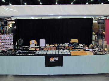 edelstenen en mineralen kunstbeurs