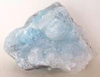 edelstenen en mineralen blauwe aragoniet