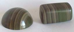 edelstenen en mineralen bandjaspis