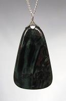 edelstenen en mineralen heliotroop hanger