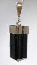 edelstenen en mineralen toermalijn hanger
