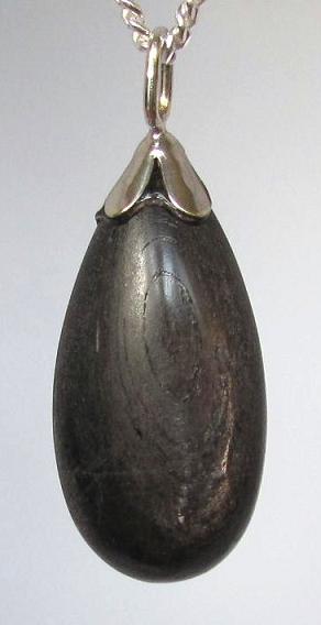 edelstenen en mineralen bronziet hanger